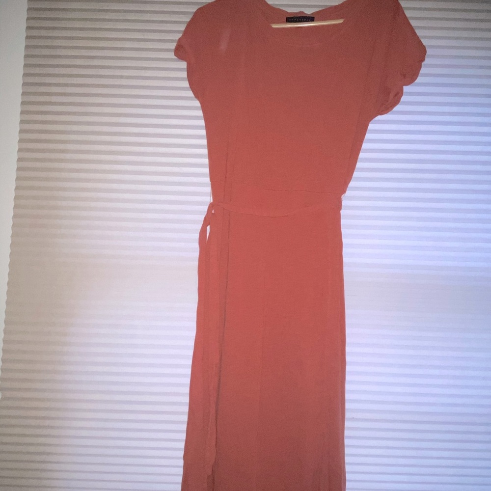 Maxi dress/ rustic orange